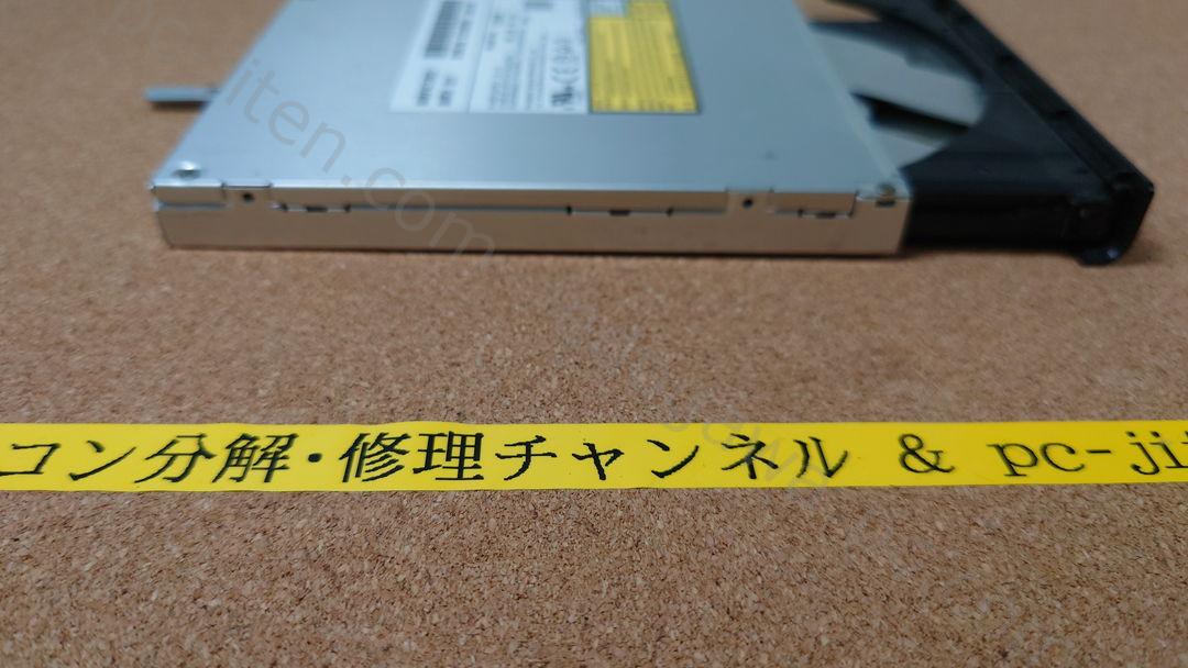 NEC VERSAPRO VK21LX-C DVDドライブ 実物写真 追加 AP0B6000E30 UJ8A0 DC5V 12.7mm