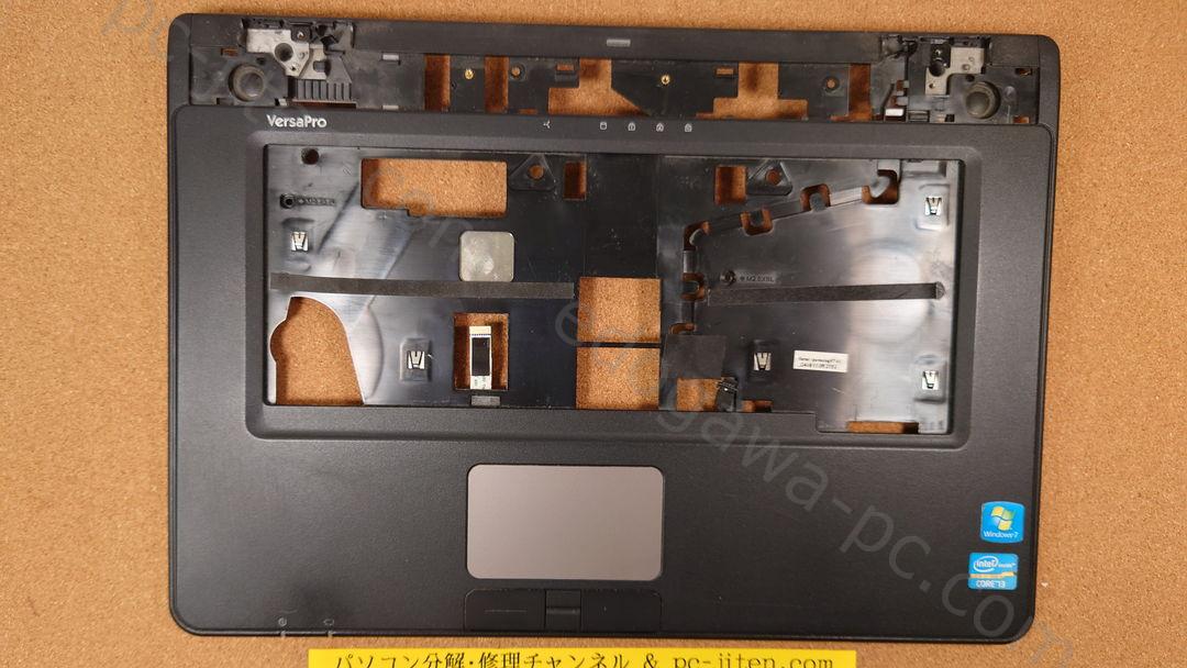 NEC VERSAPRO VK21LX-C パームレスト 実物写真 3枚目 none